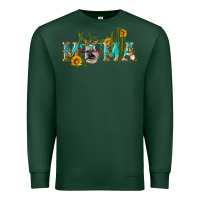 Sports Green western mama cow Premium Sweatshirt - Artiststas