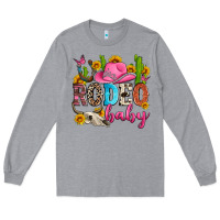 Heather Grey rodeo baby Long Sleeve Tee - Zillion Design Studio