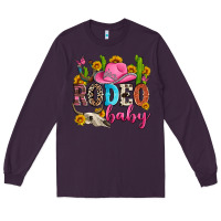 Plum rodeo baby Long Sleeve Tee - Zillion Design Studio