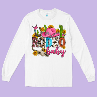 Rodeo Baby Long Sleeve Tee Designed By Zillion Design Studio