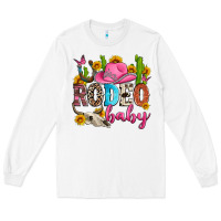 White rodeo baby Long Sleeve Tee - Zillion Design Studio
