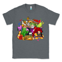 Charcoal Heather mexican gnomes truck Classic Tee - CTS Tumbler Store
