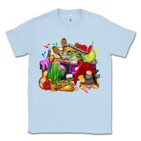 Dusty Blue mexican gnomes truck Classic Tee - CTS Tumbler Store