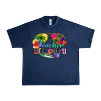 Navy teacher off duty Urban Heavy Tee - Zillion Design Studio