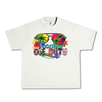 Pistachio teacher off duty Urban Heavy Tee - Zillion Design Studio