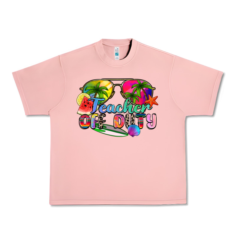 Teacher Off Duty Urban Heavy Tee by Zillion Design Studio | Teevron