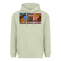 Matcha soldier mom license  plate Heavyweight Hoodie - Artiststas