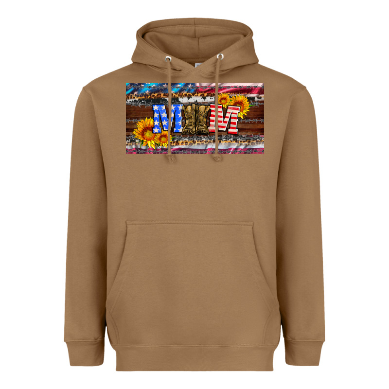 Soldier Mom License  Plate Heavyweight Hoodie by Artiststas | Teevron