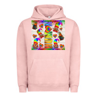 Pigment Salmon Western Human LGBTQ+ Tumbler Urban Hoodie - BundleAndBundleShop