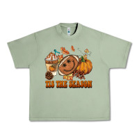 Oil Green tis the season football Urban Heavy Tee - BarkalooDesign