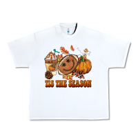 White tis the season football Urban Heavy Tee - BarkalooDesign