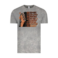 Cloud Rock Melanin many shades of brown afro woman Vintage Tee - RanaPortraitStore