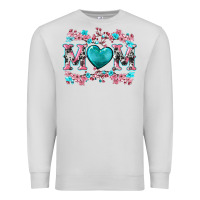 Dove Grey cherry blossoms mom Premium Sweatshirt - Artiststas