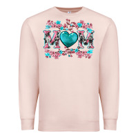 Pale Pink cherry blossoms mom Premium Sweatshirt - Artiststas