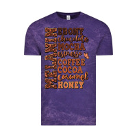 Cloud Purple Melanin shades of brown Vintage Tee - RanaPortraitStore