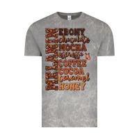 Cloud Rock Melanin shades of brown Vintage Tee - RanaPortraitStore