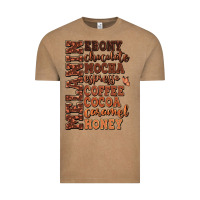 Vintage Coffee Melanin shades of brown Vintage Tee - RanaPortraitStore