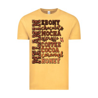 Vintage Mustard Melanin shades of brown Vintage Tee - RanaPortraitStore