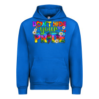 Cobalt LGBTQ+ Don't Hide Your Pride Urban Hoodie - BundleAndBundleShop