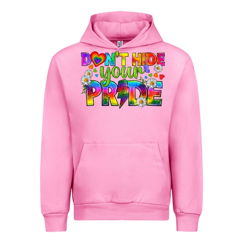 Lgbtq+ Don't Hide Your Pride Urban Hoodie by BundleAndBundleShop | Teevron