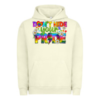 Pigment Pistachio LGBTQ+ Don't Hide Your Pride Urban Hoodie - BundleAndBundleShop