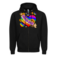 Black lgbtq proud dad Zipper Hoodie - HRA Design Shop