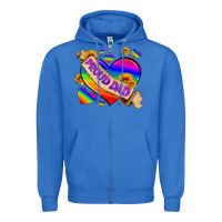 True Royal lgbtq proud dad Zipper Hoodie - HRA Design Shop