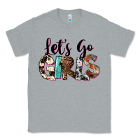 Heather Grey Let's Go Girls Classic Tee - FaDigitalArtStudio