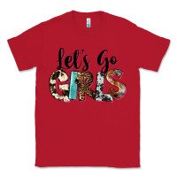 Red Let's Go Girls Classic Tee - FaDigitalArtStudio