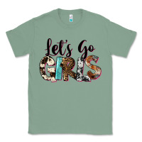 Sage Let's Go Girls Classic Tee - FaDigitalArtStudio