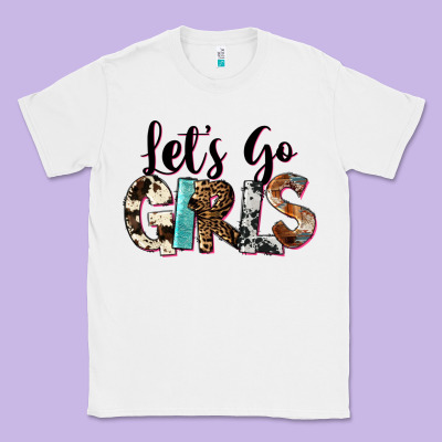 Let's Go Girls Classic Tee Designed By Fadigitalartstudio