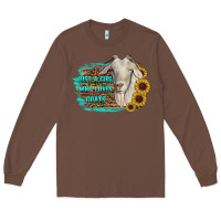 Chestnut just a girl who loves goats Long Sleeve Tee - RanaPortraitStore