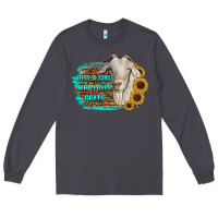 Smoke just a girl who loves goats Long Sleeve Tee - RanaPortraitStore