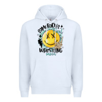White somebody's feral wrestling mom Premium Hoodie - MaliasSmallBusiness