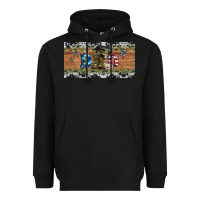 Black soldier dad license  plate Heavyweight Hoodie - Artiststas