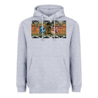 Heather Grey soldier dad license  plate Heavyweight Hoodie - Artiststas