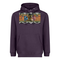 Plum soldier dad license  plate Heavyweight Hoodie - Artiststas