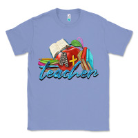 Colony Blue a  teacher Classic Tee - Zillion Design Studio