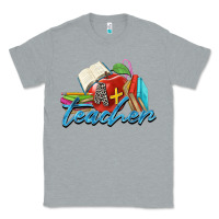 Heather Grey a  teacher Classic Tee - Zillion Design Studio