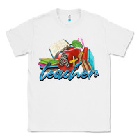 White a  teacher Classic Tee - Zillion Design Studio