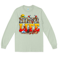 Matcha miner life Long Sleeve Tee - Zillion Design Studio