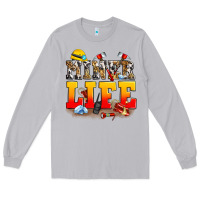 Moon Dust miner life Long Sleeve Tee - Zillion Design Studio