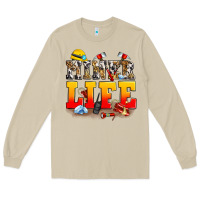Mushroom miner life Long Sleeve Tee - Zillion Design Studio