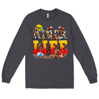 Smoke miner life Long Sleeve Tee - Zillion Design Studio