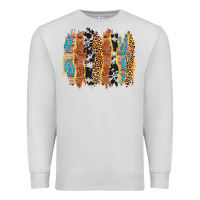 Dove Grey western brushstrokes Premium Sweatshirt - AdoDesignShop
