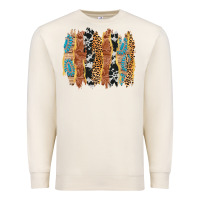 Sandshell western brushstrokes Premium Sweatshirt - AdoDesignShop