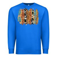 True Royal western brushstrokes Premium Sweatshirt - AdoDesignShop