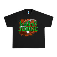 Black football junkie Urban Heavy Tee - texasbilliewilder
