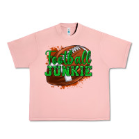Salmon football junkie Urban Heavy Tee - texasbilliewilder