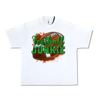 White football junkie Urban Heavy Tee - texasbilliewilder